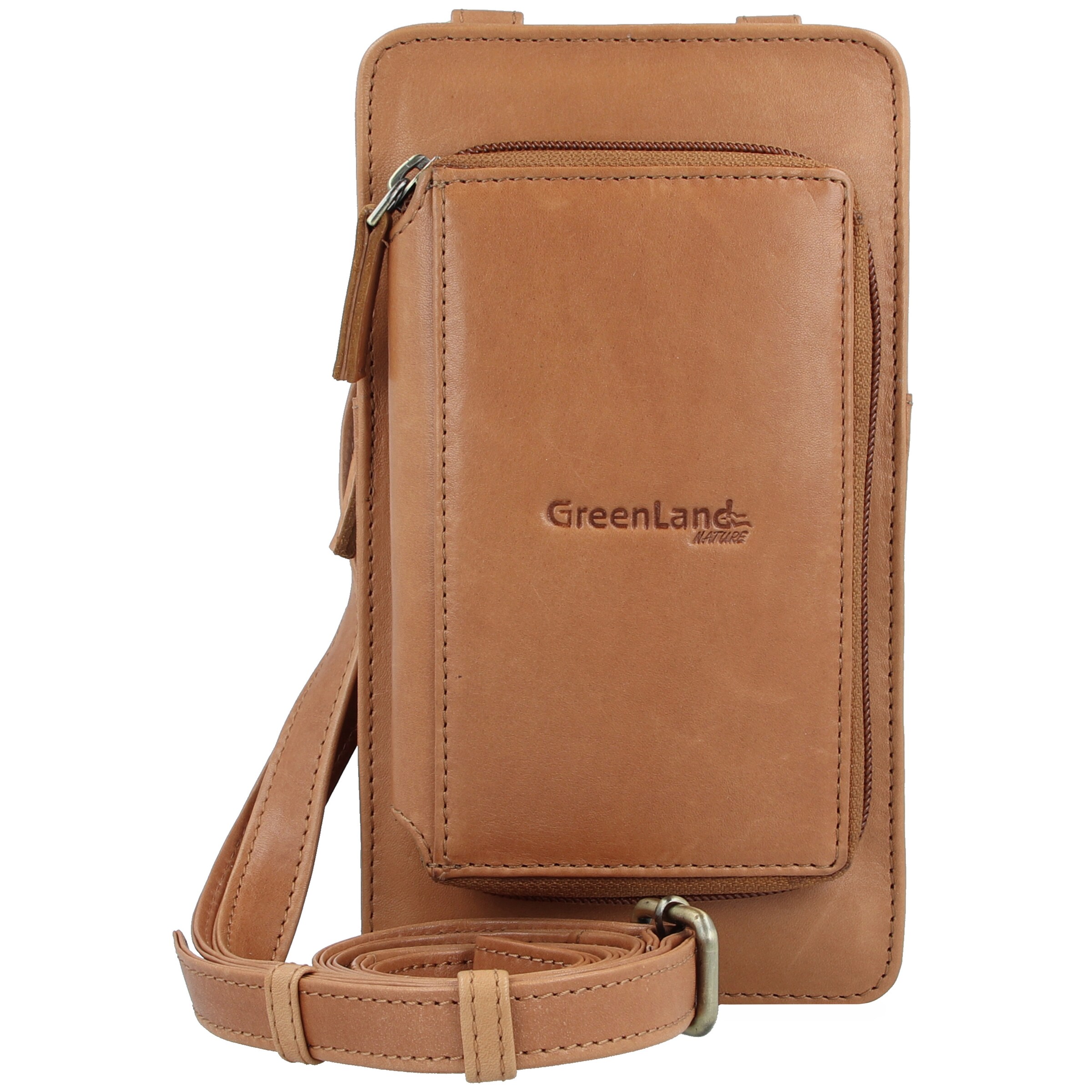 Protection pour Smartphone Greenland Nature en marron : devant