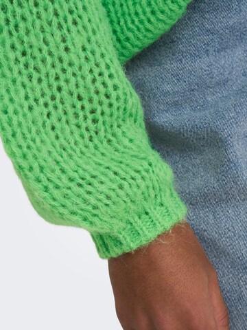 ONLY - Jersey 'NORDIC LIFE' en verde