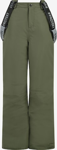 PROTEST Loosefit Sporthose 'PRTWhisper JR' in Grün: Vorderseite