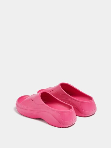 Pull&Bear Pantolette i rosa