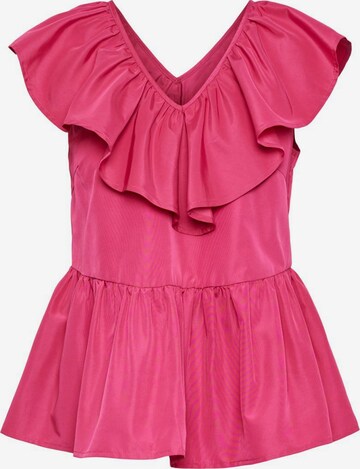PIECES Blouse 'Chrilina' in Roze: voorkant