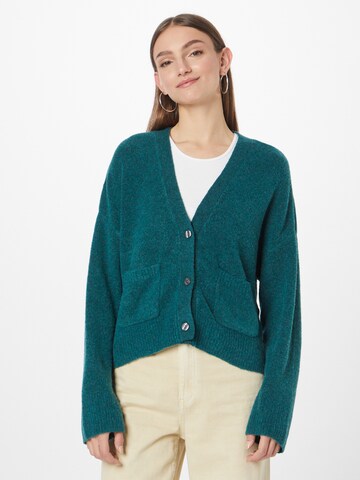 Cardigan Abercrombie & Fitch en vert : devant