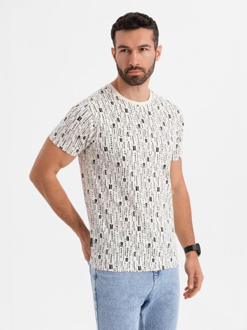 Ombre Shirt in Beige