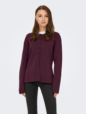 Cardigan JDY en rouge : devant