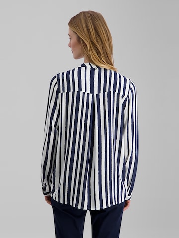 TIMEZONE Blouse 'Henley' in Blue