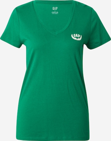 GAP Μπλουζάκι σε πράσινο: μπροστά