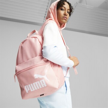 PUMA Рюкзак 'Phase' в Ярко-розовый: спереди
