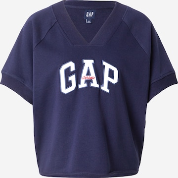 GAP Sweatshirt i blå: forside