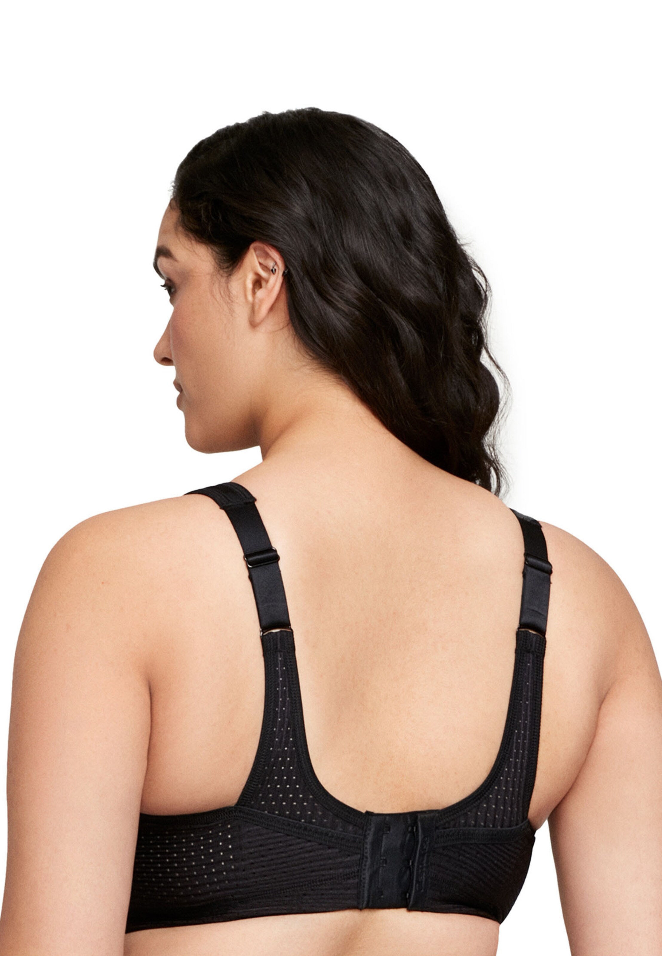 GLAMORISE Bralette Bra in Black