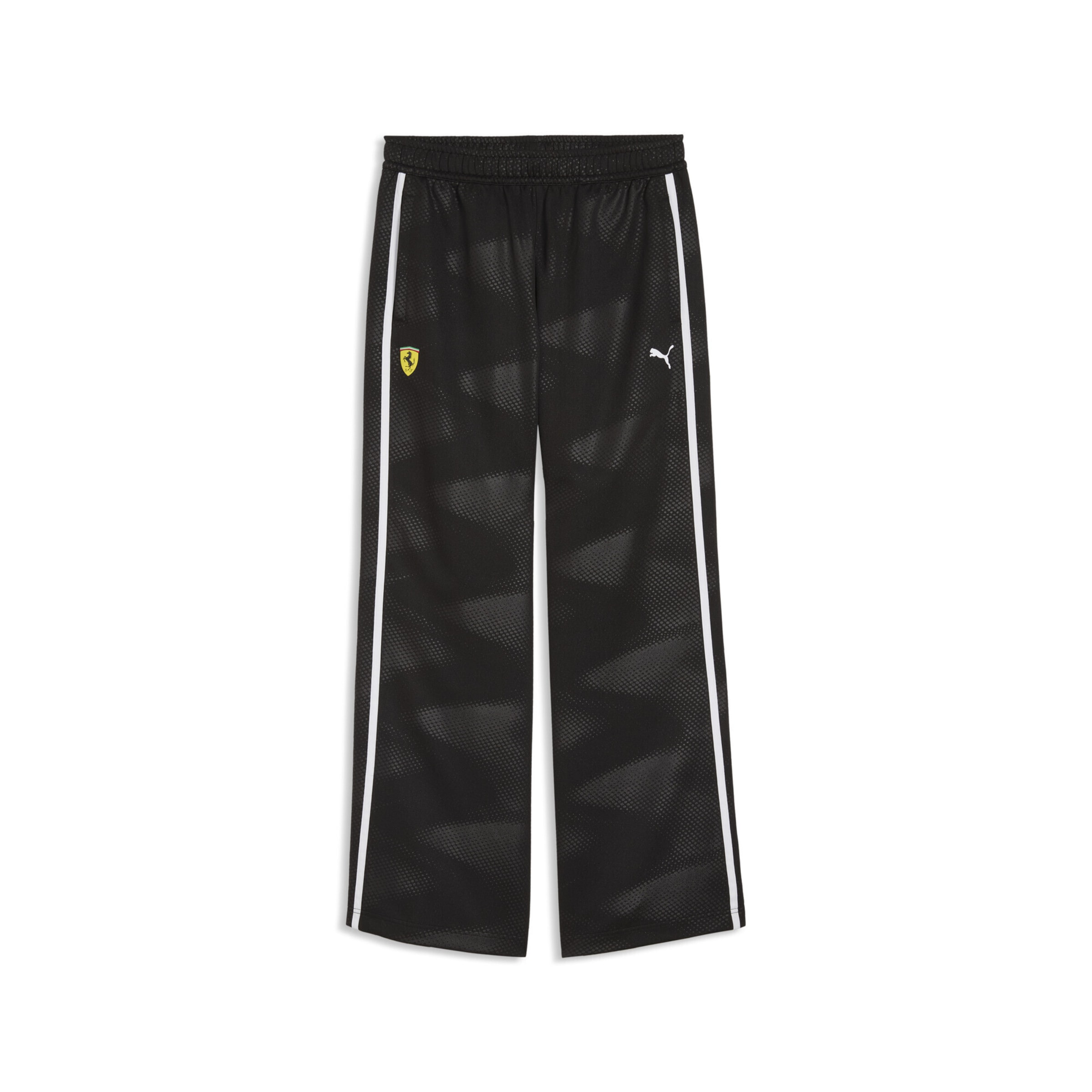 Loosefit Pantalon de sport 'Scuderia Ferrari T7' PUMA en noir : devant