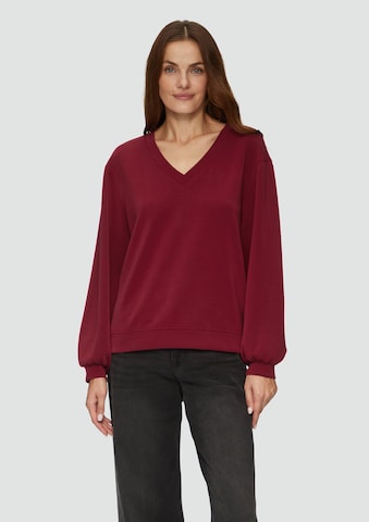 s.Oliver Sweatshirt in Red: front