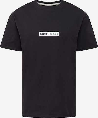 anerkjendt T-Shirt 'KIKKI' in schwarz / weiß, Produktansicht