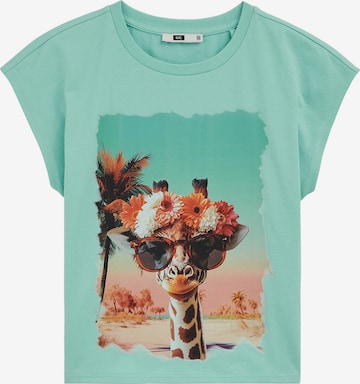WE Fashion Paita värissä vihreä: etupuoli
