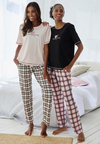 VIVANCE Pajama 'Dreams' in Pink