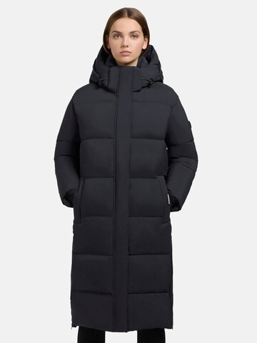 khujo Wintermantel 'Rachel' in Blauw: voorkant