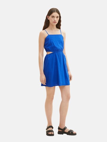 TOM TAILOR DENIM Summer Dress in Blue