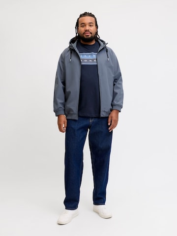 T-Shirt 'JCOFUSION' Jack & Jones Plus en bleu