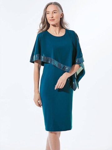 Goldner Avondjurk in Blauw: voorkant