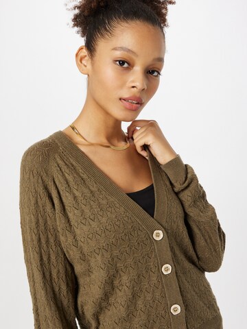 NÜMPH Knit cardigan in Green