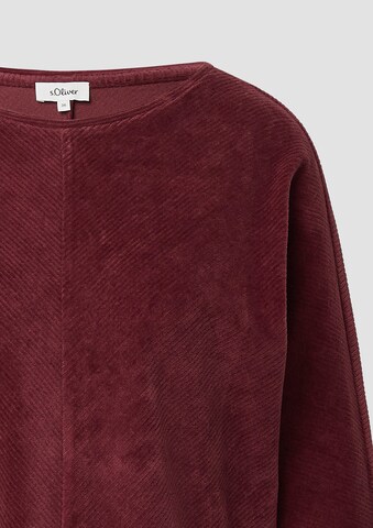 s.Oliver Sweatshirt in Rot