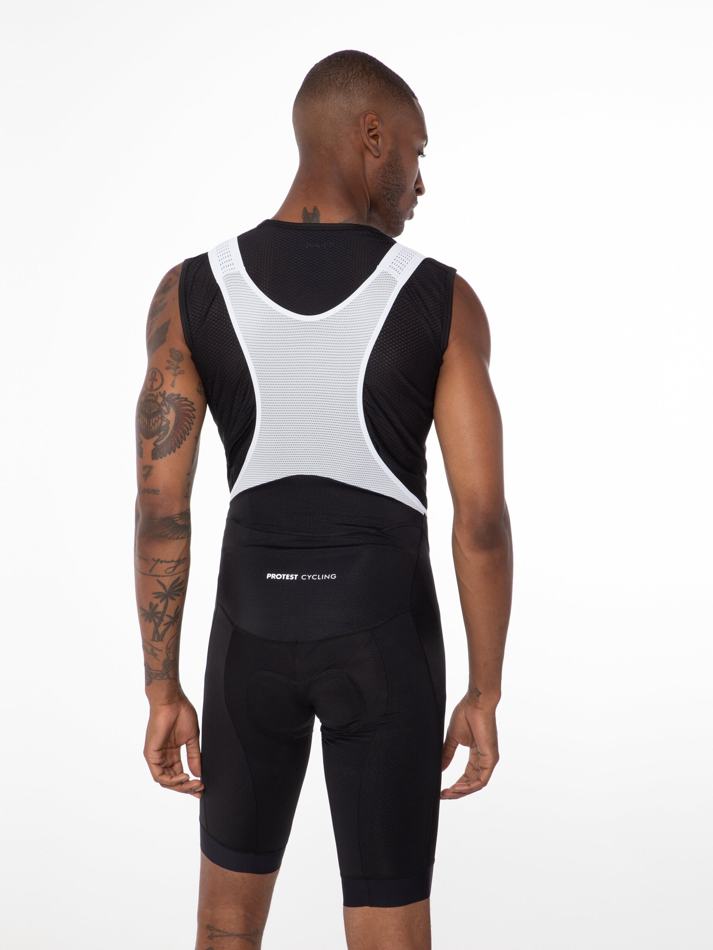 PROTEST Slimfit Sportbroek 'PRTCESAR' in Zwart