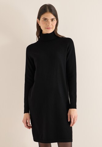 CECIL Knitted dress in Black: front
