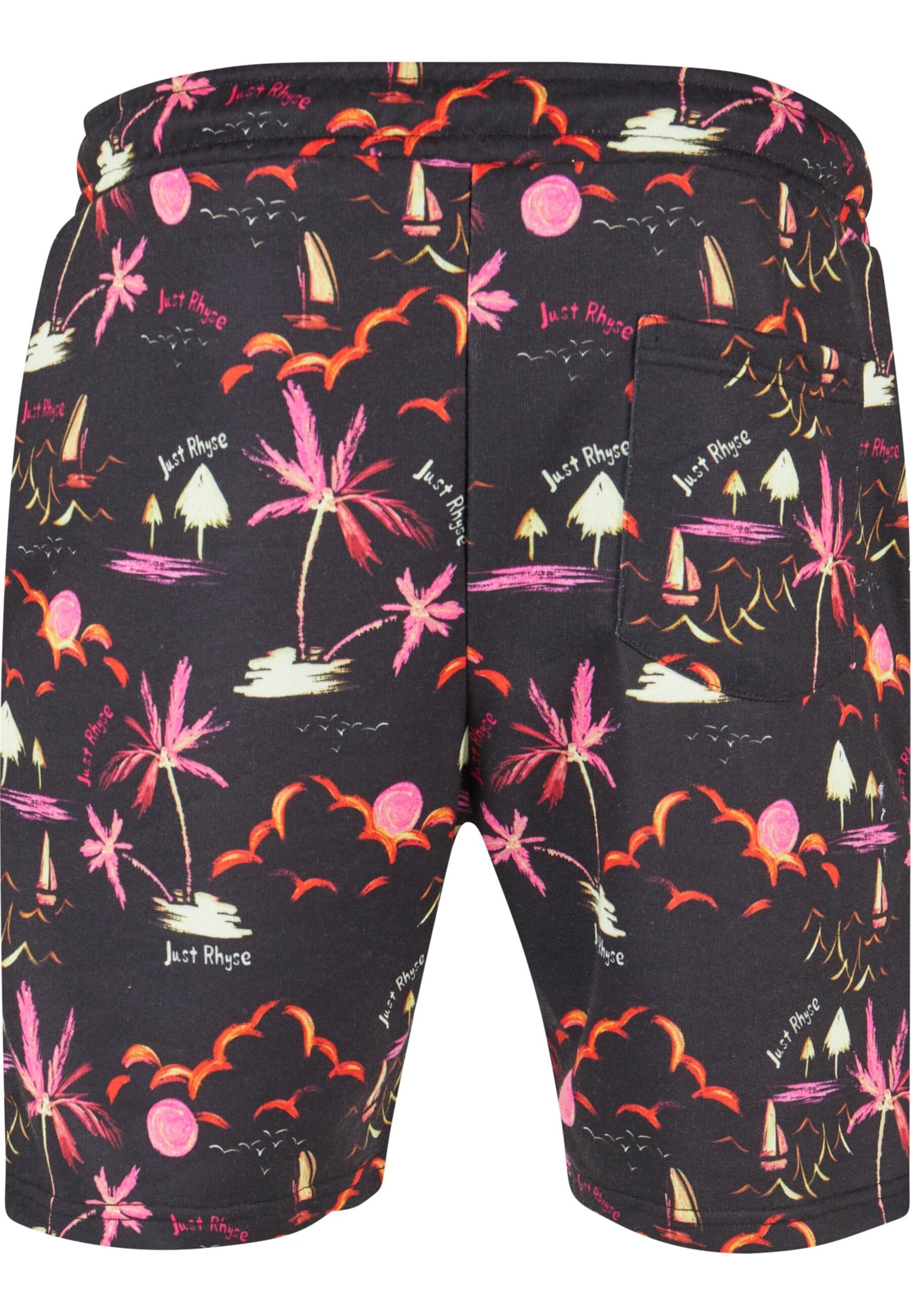 Just Rhyse Regularen Hlače 'Waikiki' | črna barva