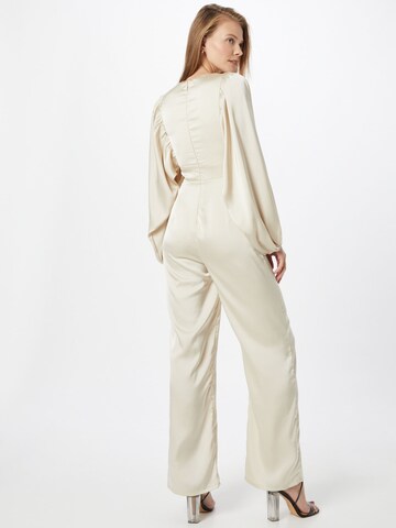 Chi Chi London - Jumpsuit 'Leona' en beige