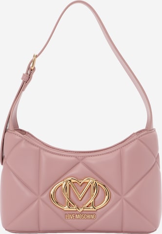 Love Moschino Skuldertaske i pink: forside