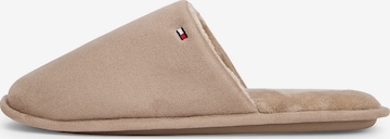 Pantoufle TOMMY HILFIGER en beige : devant