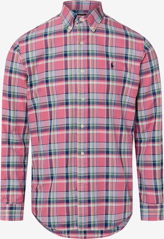 Polo Ralph Lauren Regular fit Button Up Shirt in Pink: front