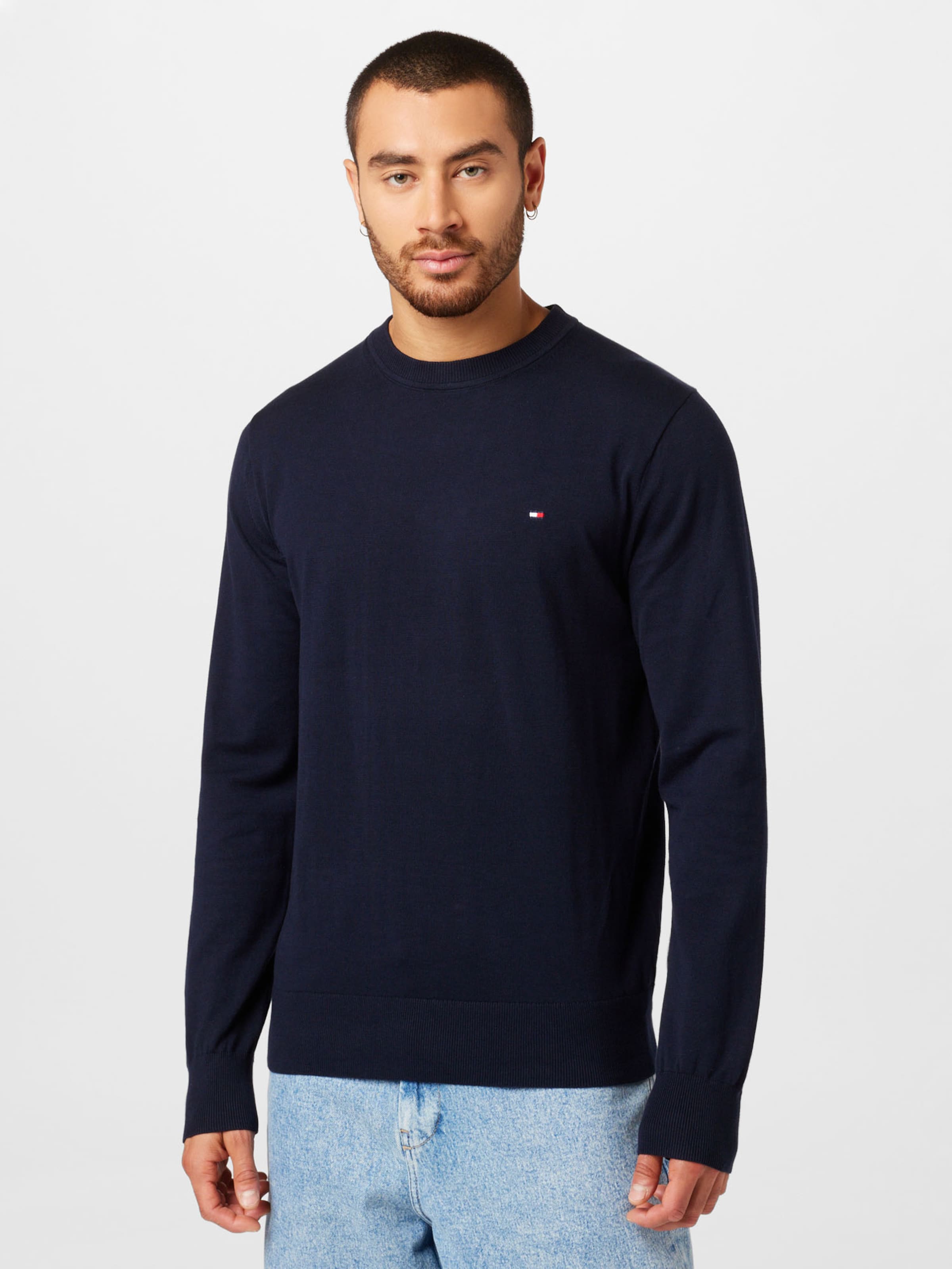Pull over TOMMY HILFIGER en Bleu Marine ABOUT YOU