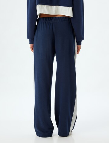 Koton Wide leg Broek in Blauw