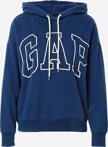 Sweat-shirt GAP en bleu : devant