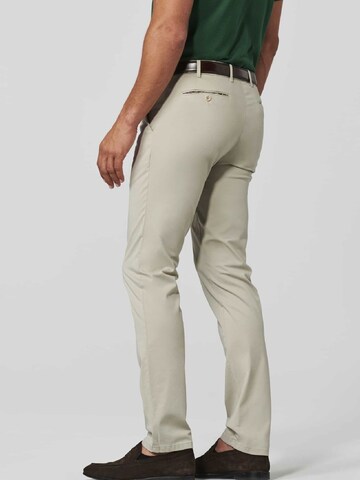 Meyer Hosen Regular Chino Pants 'Bonn' in Beige: front