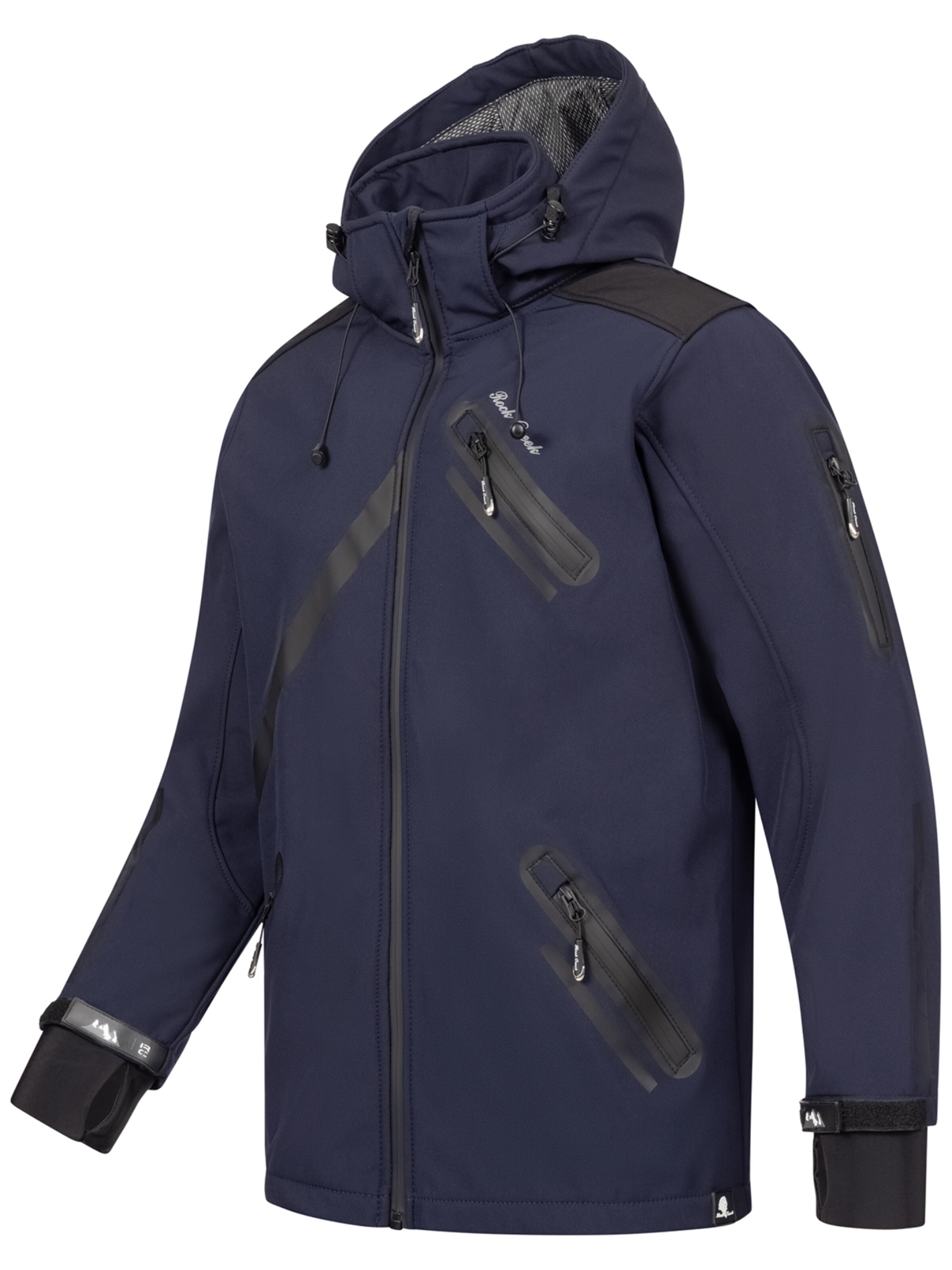 Rock Creek Outdoorjacke in Blau