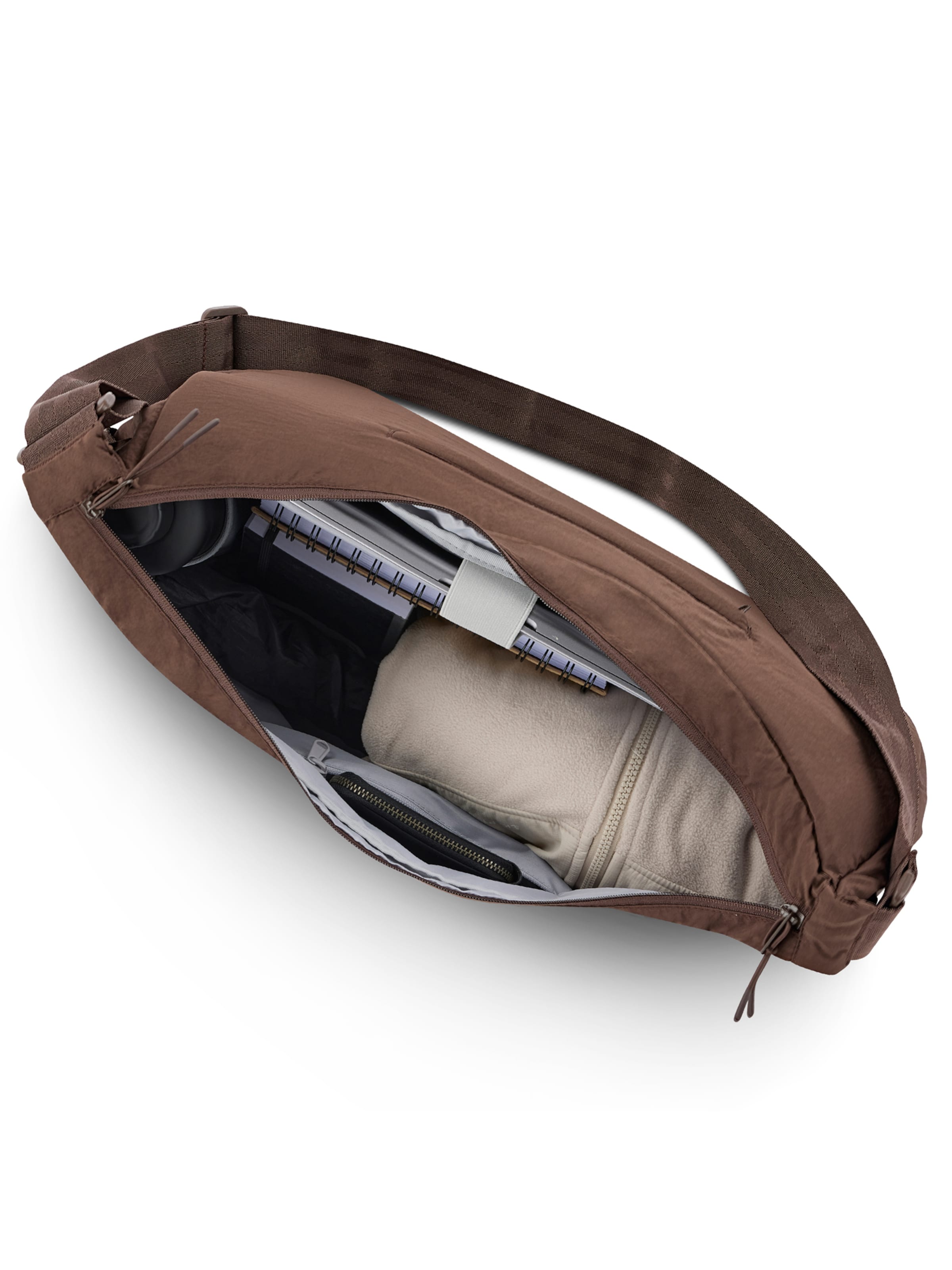 Johnny Urban Taška cez rameno 'Kaia XL' - Hnedá