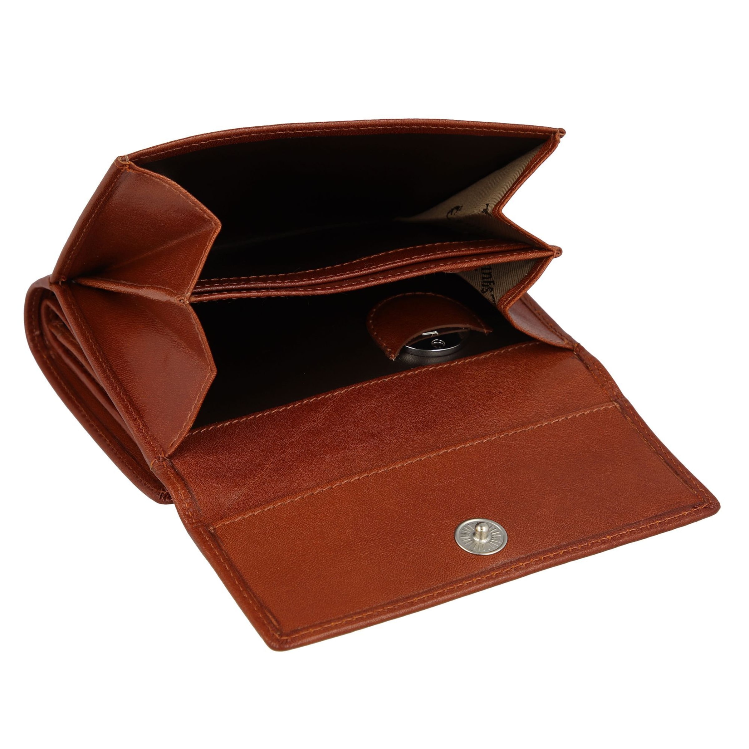 Esquire Portemonnee 'Toscana' in Bruin