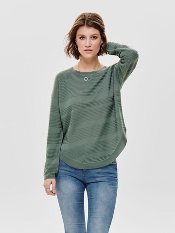 ONLY Sweater 'Caviar' in Green: front