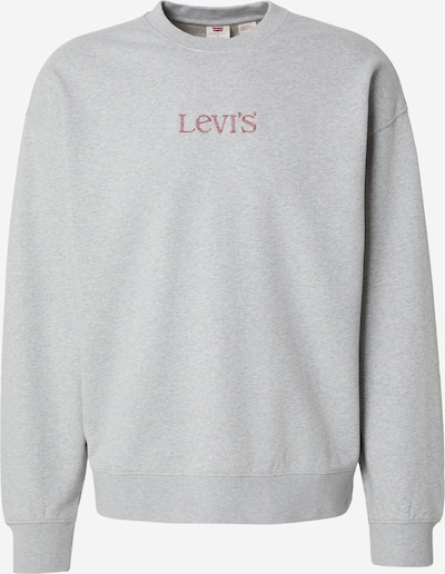 S dydžio Megztinis be užsegimo 'SUNSET' iš LEVI'S ®, spalva – šviesiai pilka / vyšninė spalva, Prekių apžvalga