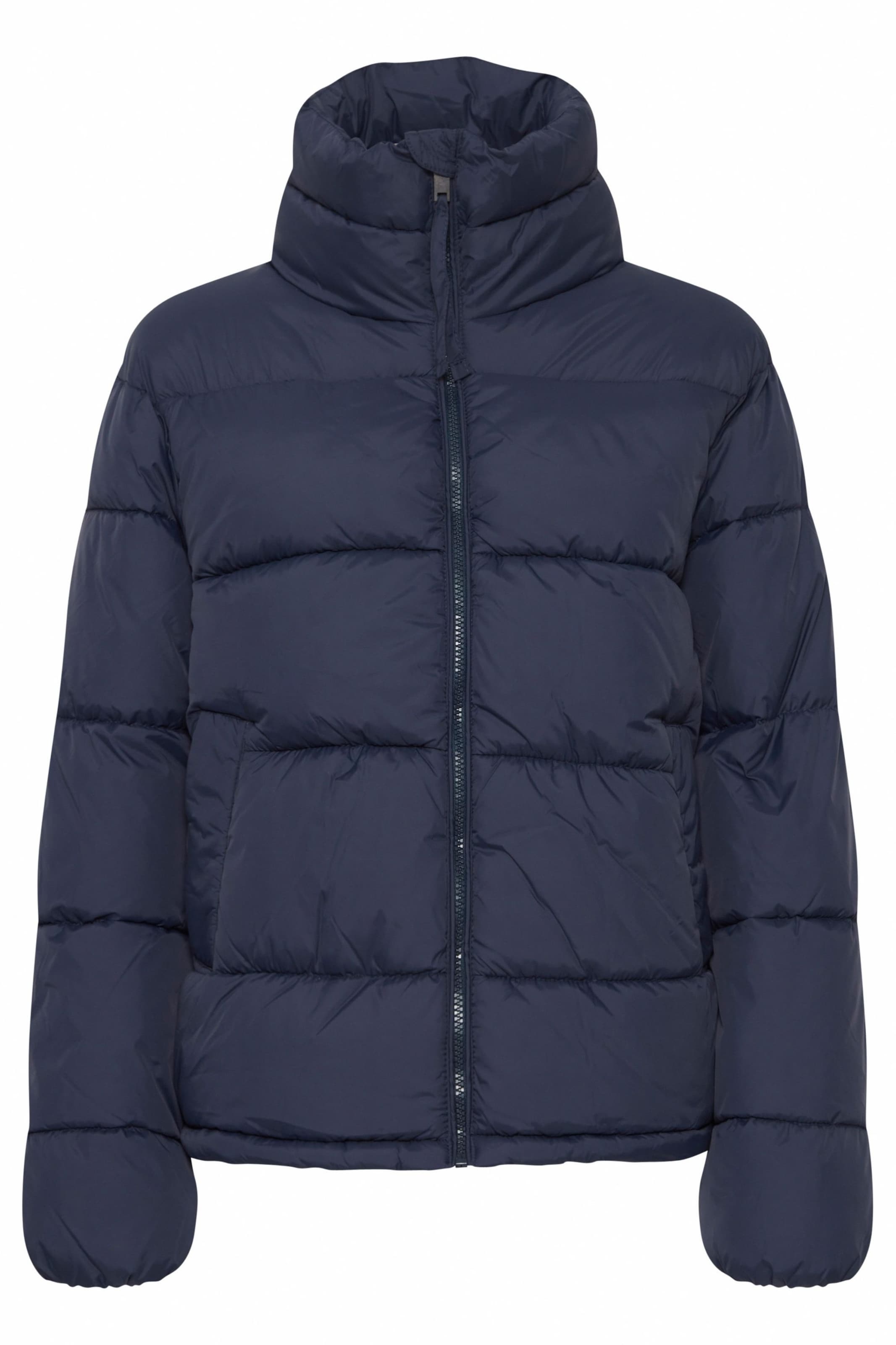 Oxmo Winterjacke 'Bodila' in Blau: Vorderseite
