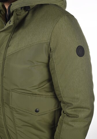 !Solid Winter Jacket in Green