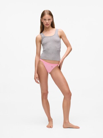 Karl Lagerfeld - Tanga 'Ikon' em rosa