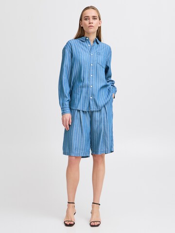 Camicia da donna 'IHBECCOS' di ICHI in blu