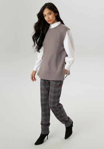 Aniston SELECTED Pullunder in Grau