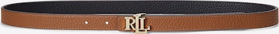 Cintura Lauren Ralph Lauren di colore marrone / oro / nero, Visualizzazione prodotti