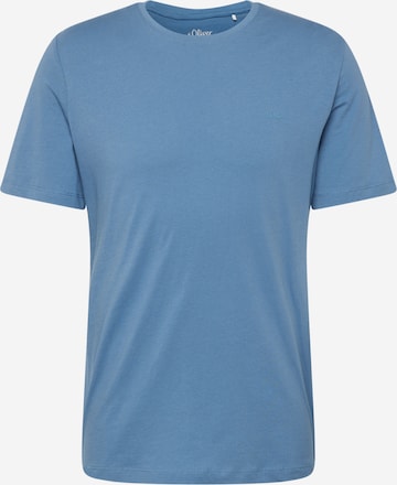s.Oliver - Camiseta en azul: frente