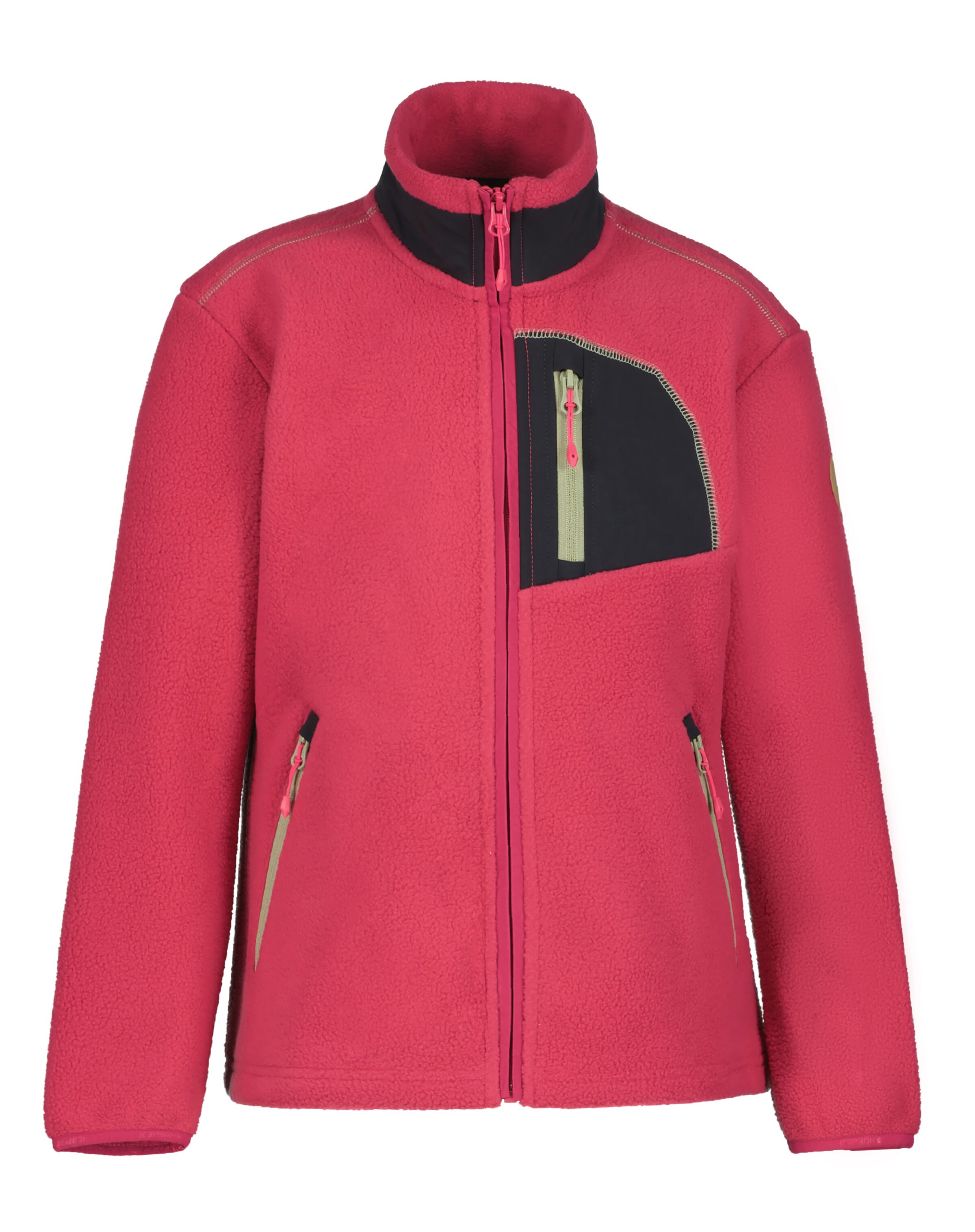 ICEPEAK Fleece Jacket in Pink: front