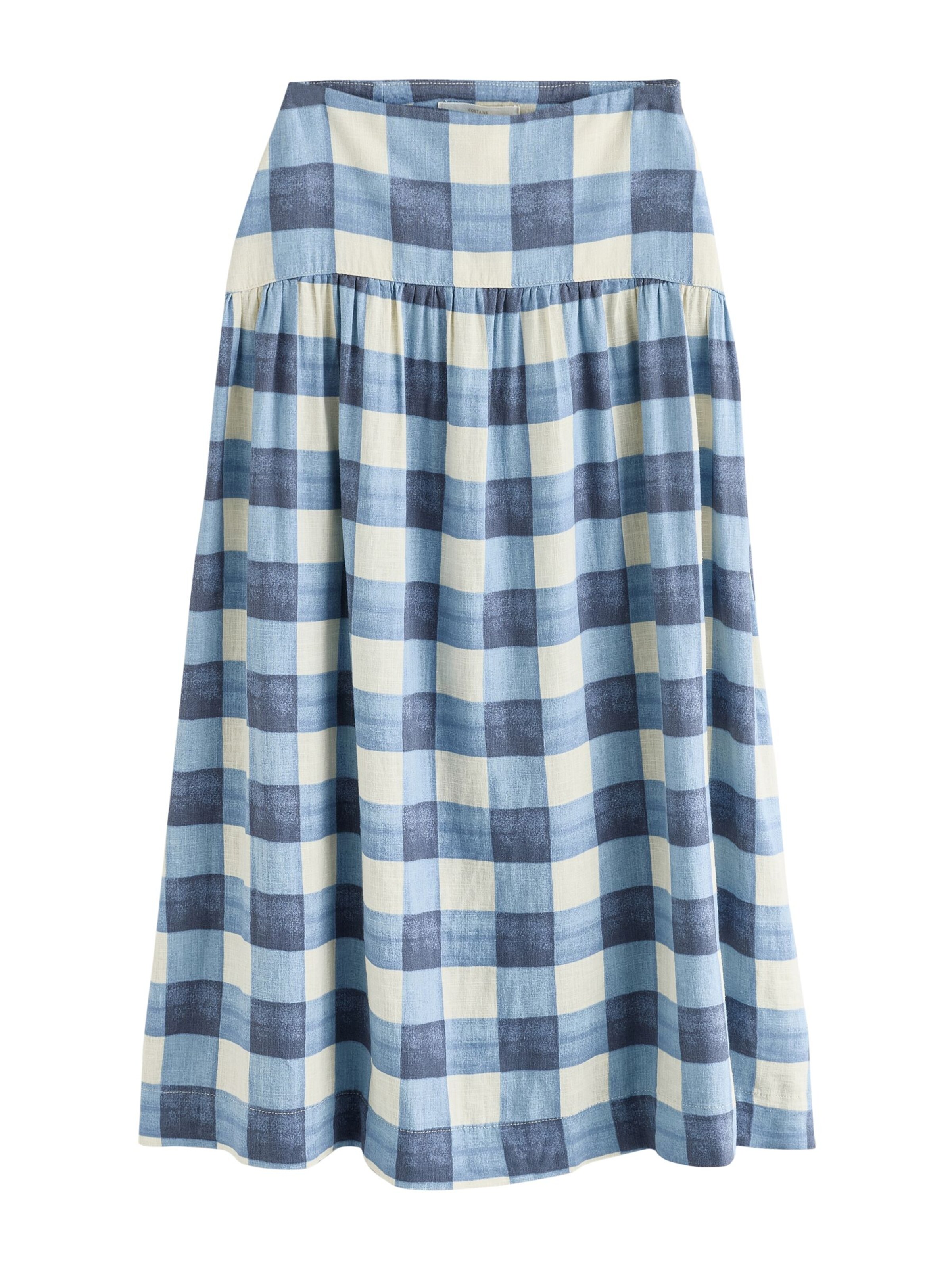 Next Rok in de kleur Crème / Navy / Opaal, Productweergave