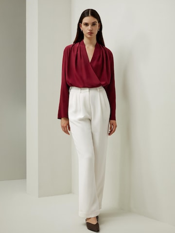 Lilysilk - Camiseta tradicional en rojo
